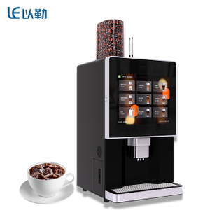 Distributeur automatique de café moulu frais commercial intelligent avec écran tactile de 15 pouces