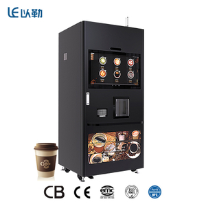 Grain de café intelligent commercial automatique pour tasser l'écran tactile frais de 32 pouces avec la machine à glaçons